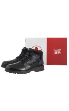 Rieker Czarne 32020-00 (RI346-a) žygio batai