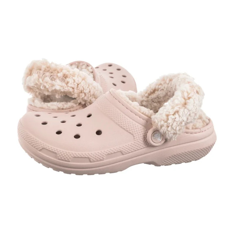 Crocs Classic Fleece Lined Clog Quartz 211396-6UR (CR404-b) Moteriški batai/šlepetės