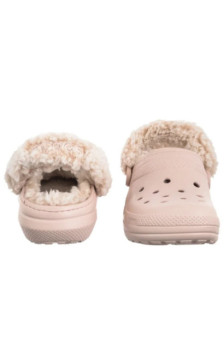 Crocs Classic Fleece Lined Clog Quartz 211396-6UR (CR404-b) Moteriški batai/šlepetės