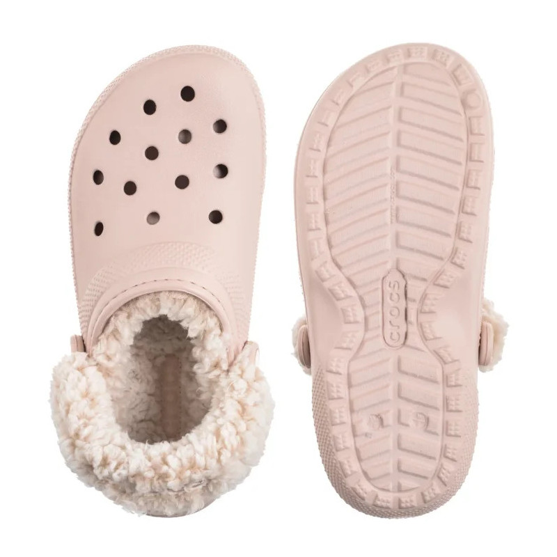 Crocs Classic Fleece Lined Clog Quartz 211396-6UR (CR404-b) Moteriški batai/šlepetės