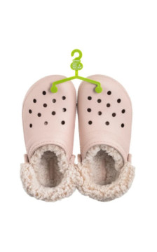 Crocs Classic Fleece Lined Clog Quartz 211396-6UR (CR404-b) Moteriški batai/šlepetės