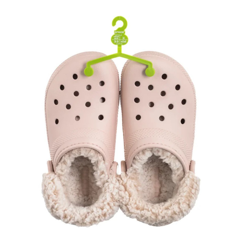 Crocs Classic Fleece Lined Clog Quartz 211396-6UR (CR404-b) Moteriški batai/šlepetės