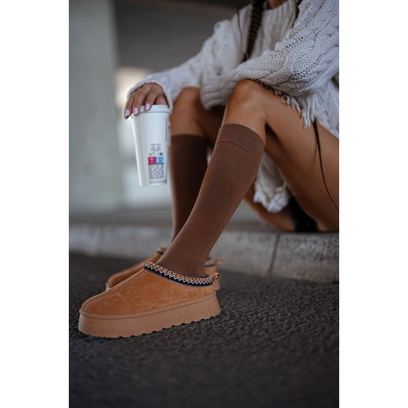 Milena medvilninės kojinės iki kelių 