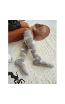Milena medvilninės kojinės iki kelių 