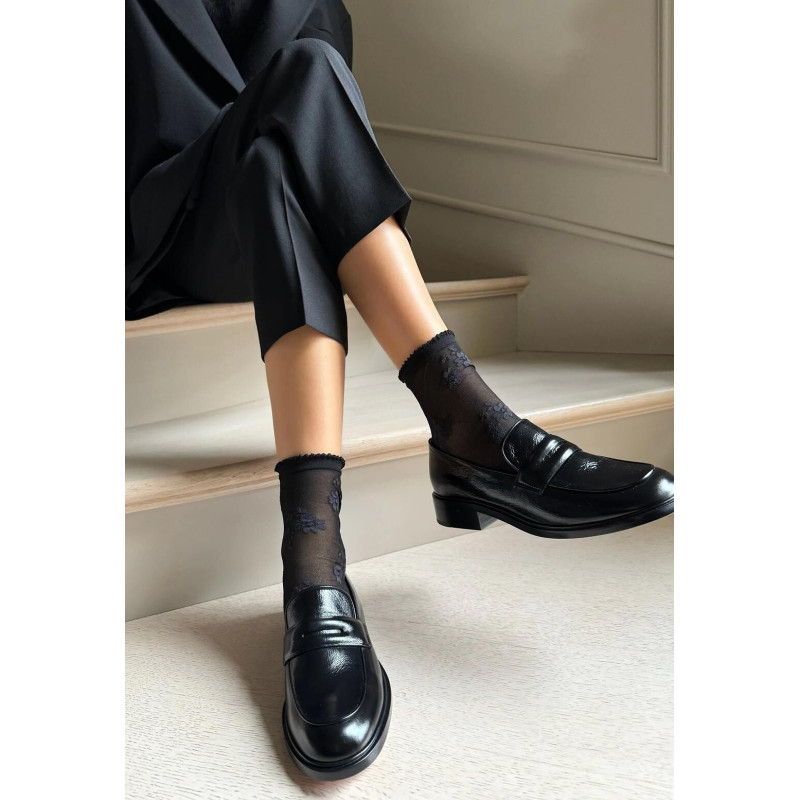 Veneziana moteriškos kojinės su likra