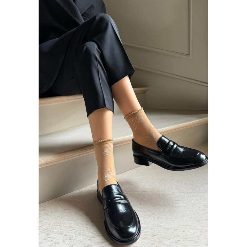 Veneziana moteriškos kojinės su likra