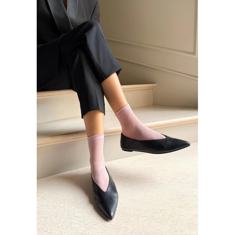 Veneziana moteriškos kojinės su likra