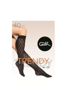 Gatta kojinės iki kelių su mikrofibra