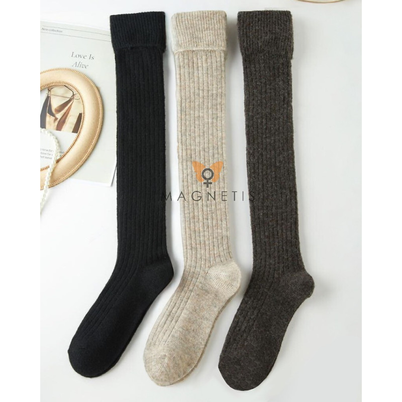 Magnetis medvilninės kojinės iki kelių 
