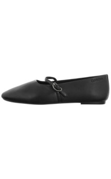 Calvin Klein Oblique Ballerina Mj Lth Hdw Black HW0HW02847 BEH (CK718-b) bateliai