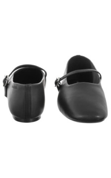 Calvin Klein Oblique Ballerina Mj Lth Hdw Black HW0HW02847 BEH (CK718-b) bateliai