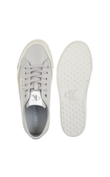 Calvin Klein Vulc Flatf Lace Up Lth Moonstruck/Dk Ecru YW0YW01932 PDJ (CK720-a) sportiniai bateliai