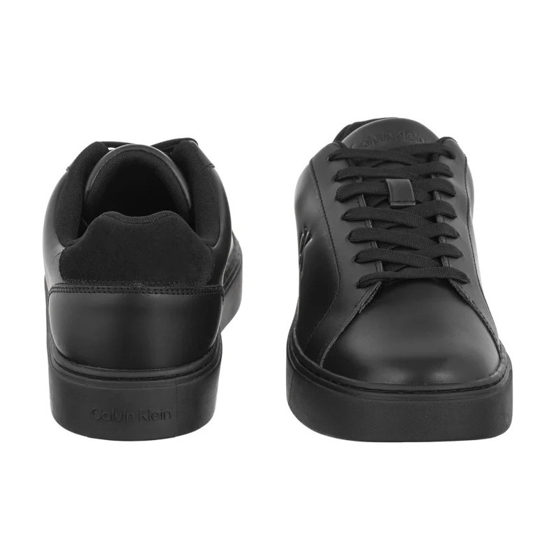 Calvin Klein Classic Cupsole Laceup Lth Triple Black/Black YM0YM01435 00T (CK721-a) sportiniai bateliai