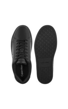 Calvin Klein Classic Cupsole Laceup Lth Triple Black/Black YM0YM01435 00T (CK721-a) sportiniai bateliai