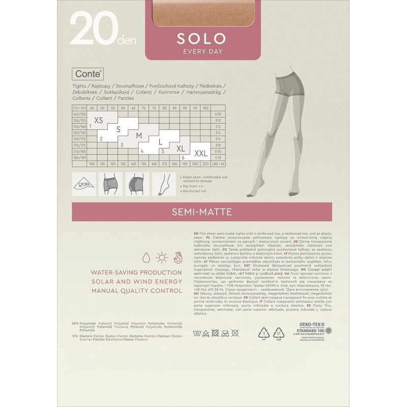 Conte pėdkelnės su likra