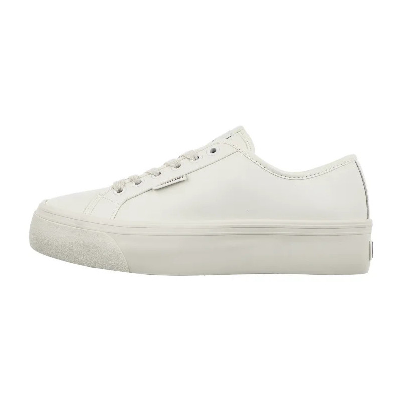 Calvin Klein Vulc Flatf Lace Up Lth Lily White YW0YW01932 YAJ (CK720-b) sportiniai bateliai