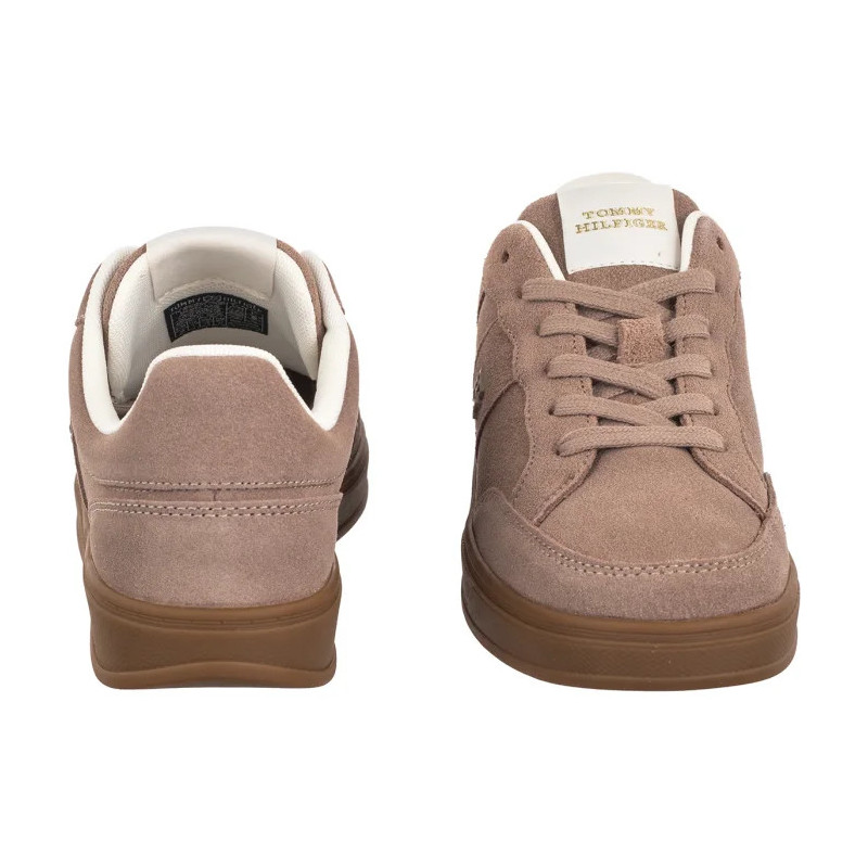Tommy Hilfiger TH Heritage Court Sneaker Suede Coastal Taupe FW0FW09266 AFE (TH1426-a) sportiniai bateliai