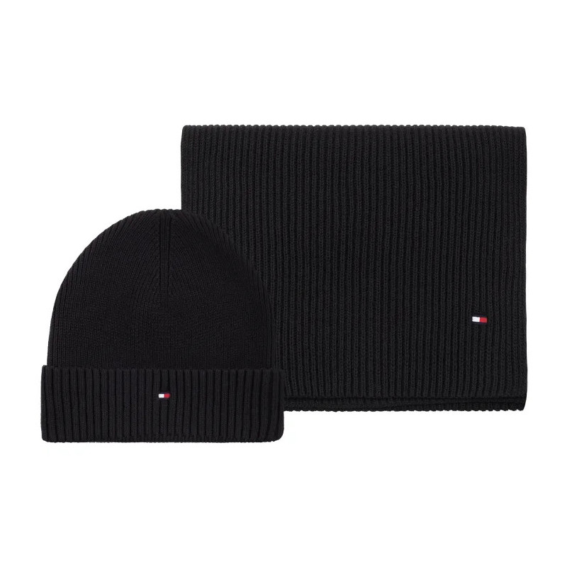 Tommy Hilfiger TH Flag Beanie & Scarf Gp AM0AM13807 BDS (TH1429-a) kepurė