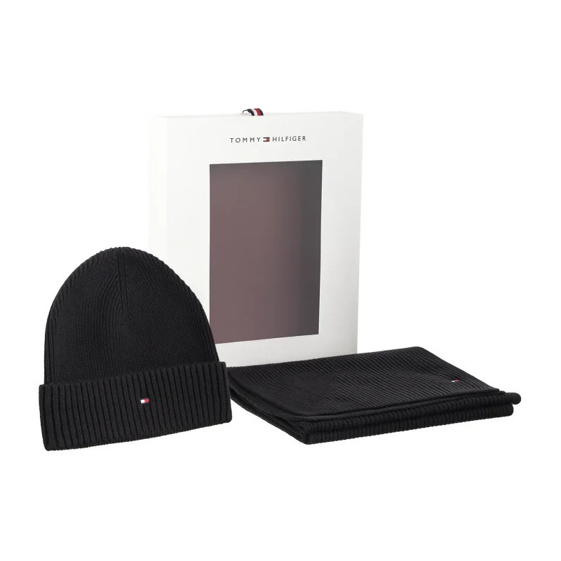 Tommy Hilfiger TH Flag Beanie & Scarf Gp AM0AM13807 BDS (TH1429-a) kepurė