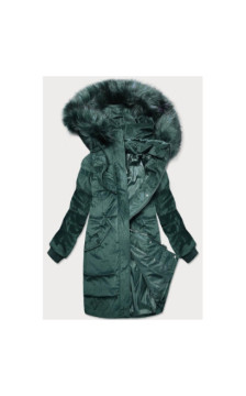 STRINGED JACKET WITH BOTTLE GREEN (7764) striukė