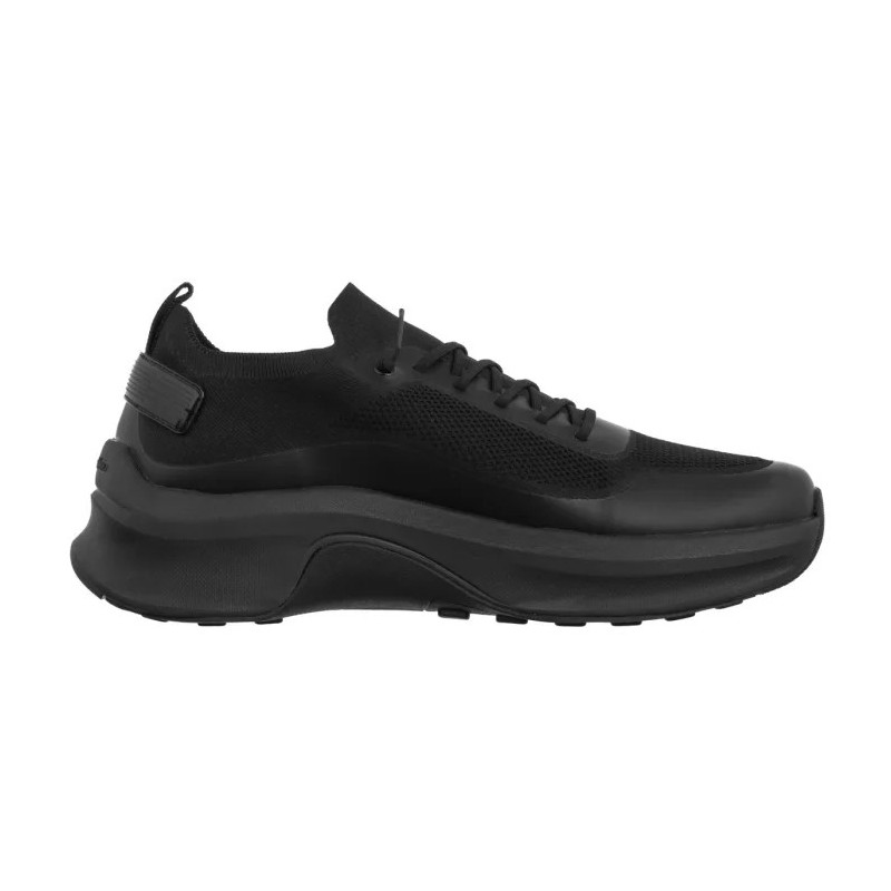 Calvin Klein Chunky Runner Lace Up Sock Knit Triple Black YM0YM01457 0GJ (CK726-a) sportiniai bateliai