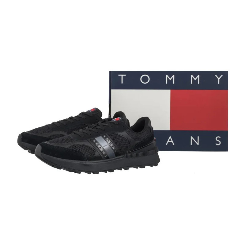 Tommy Hilfiger Tjm Technical Runner Ess Black EM0EM01537 BDS (TH1433-a) sportiniai bateliai