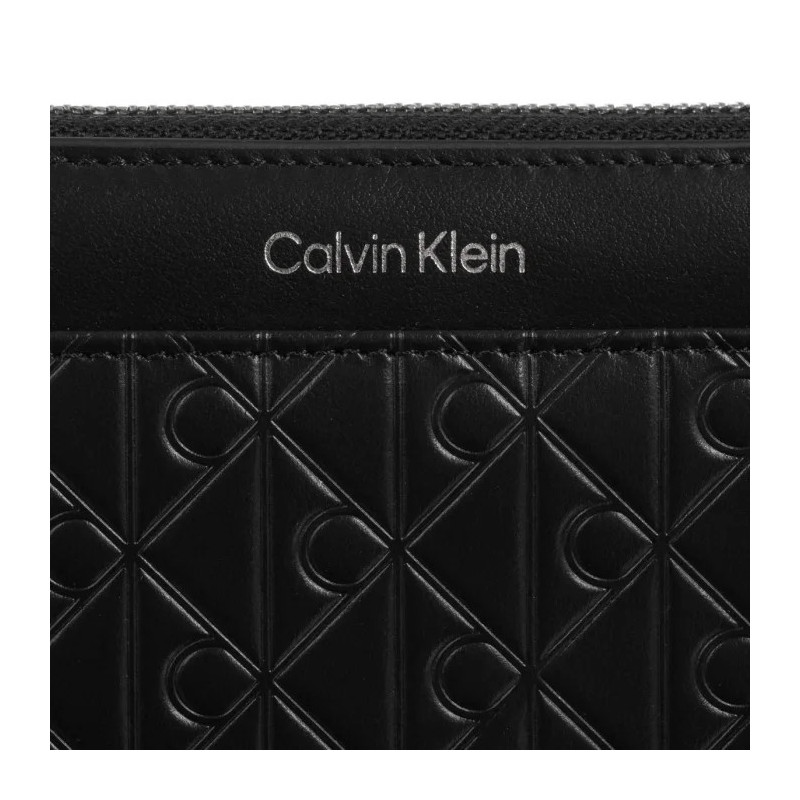 Calvin Klein Emblem Aop Embossed Long Wallet LV04F1097G UB1 (CK722-b) rankinė