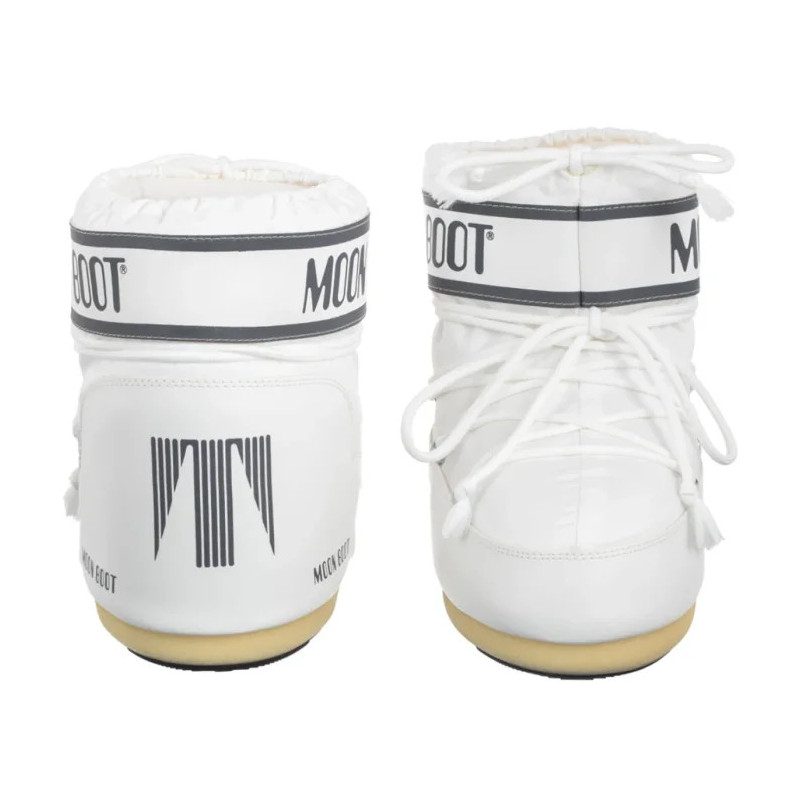 Moon Boot Icon Low Nylon White Mono 1409340 A009 (MB46-o) batai