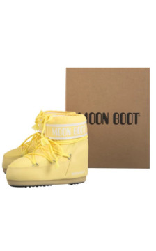 Moon Boot Icon Low Nylon Light Yellow 1409340 B021 (MB46-r) batai