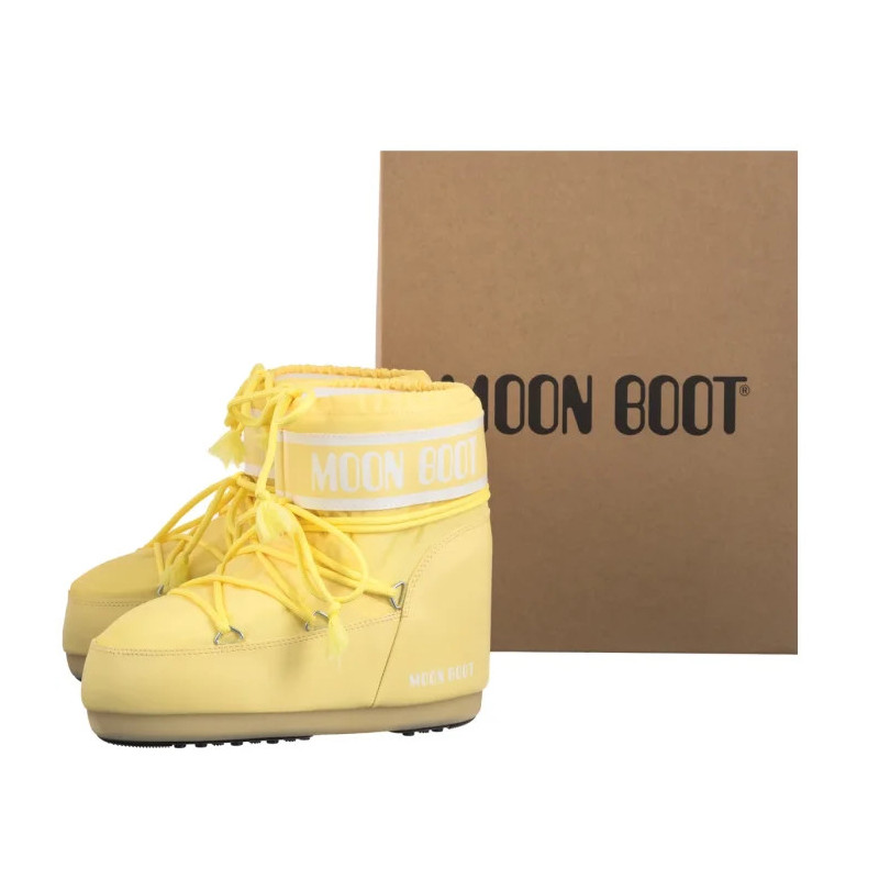 Moon Boot Icon Low Nylon Light Yellow 1409340 B021 (MB46-r) batai