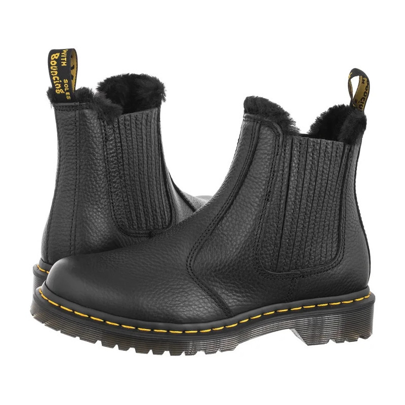Dr. Martens 2976 Leonore II Milled Nappa Black 41416001 (DR118-a) batai