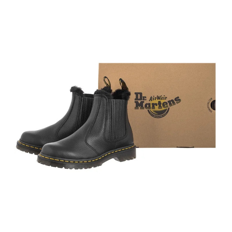 Dr. Martens 2976 Leonore II Milled Nappa Black 41416001 (DR118-a) batai