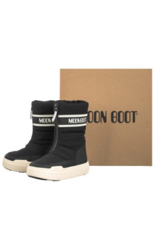 Moon Boot MB Jr K Park Zip High Wp Black 3440080 N001 (MB77-a) batai