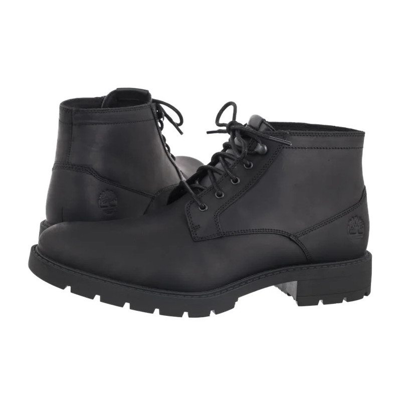 Timberland Elmhurst Mid Lace Chukka Boot Black 0A2976 001 (TI156-a) žygio batai