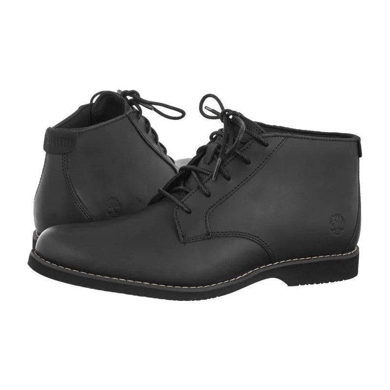 Timberland Woodhull Mid Lace Chukka Boot Black 0A413Z 001 (TI152-a) žygio batai