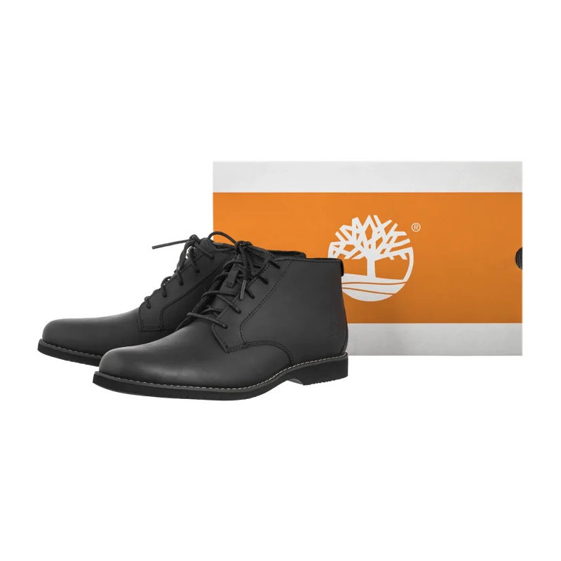 Timberland Woodhull Mid Lace Chukka Boot Black 0A413Z 001 (TI152-a) žygio batai