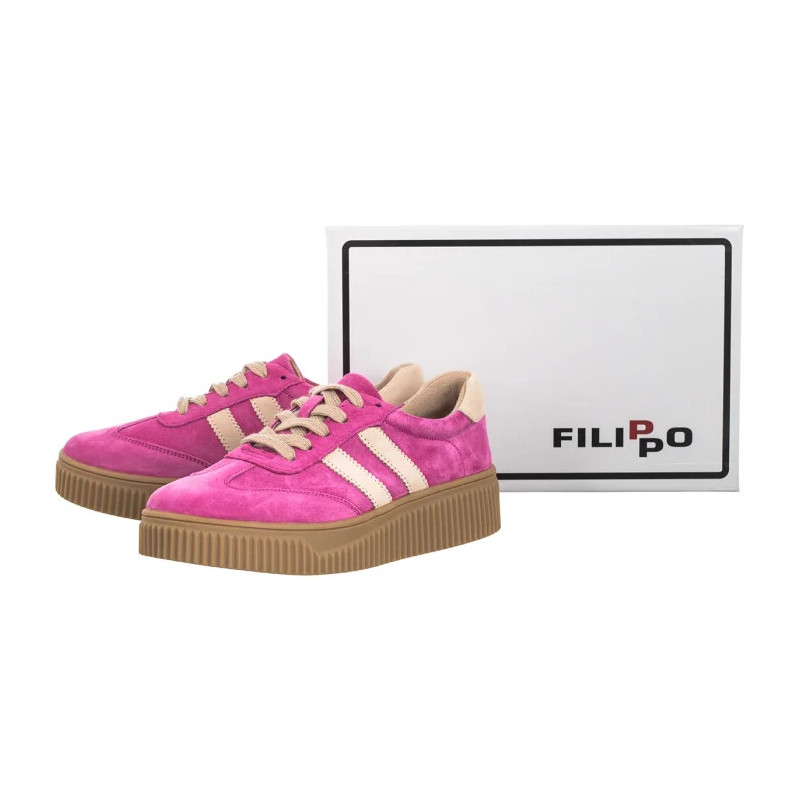 Filippo Fuksja/Beżowy DP6776/25 FH BE (FO138-f) sportiniai bateliai