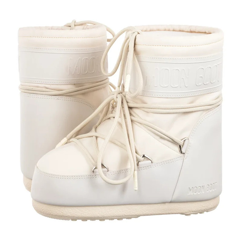 Moon Boot Icon Low Rubber Cream 1409380 L002 (MB58-b) batai