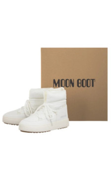 Moon Boot MB Ltrack Low Nylon Wp White 2450080 A001 (MB60-c) batai