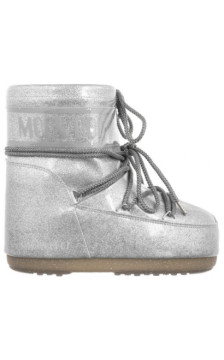 Moon Boot Icon Low Glitter Silver 1409440 H001 (MB66-b) batai