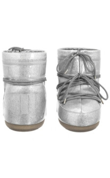 Moon Boot Icon Low Glitter Silver 1409440 H001 (MB66-b) batai