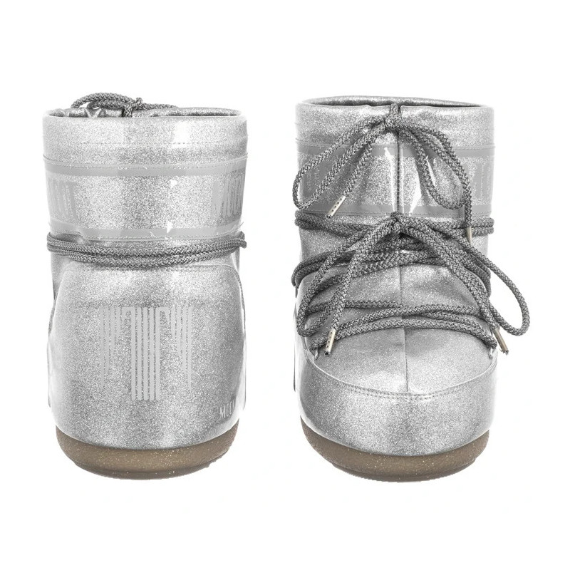 Moon Boot Icon Low Glitter Silver 1409440 H001 (MB66-b) batai