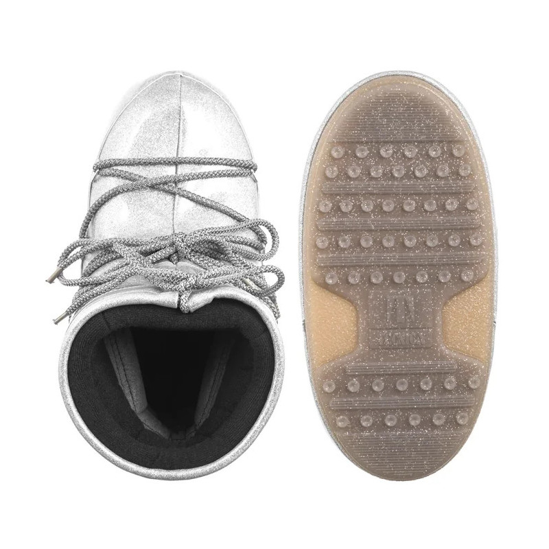 Moon Boot Icon Low Glitter Silver 1409440 H001 (MB66-b) batai