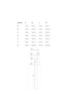 M866 Kombinezon z koronkowymi wstawkami - pudrowy