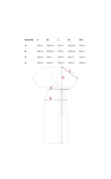 S405 Sukienka kopertowa maksi we wzór - model 2