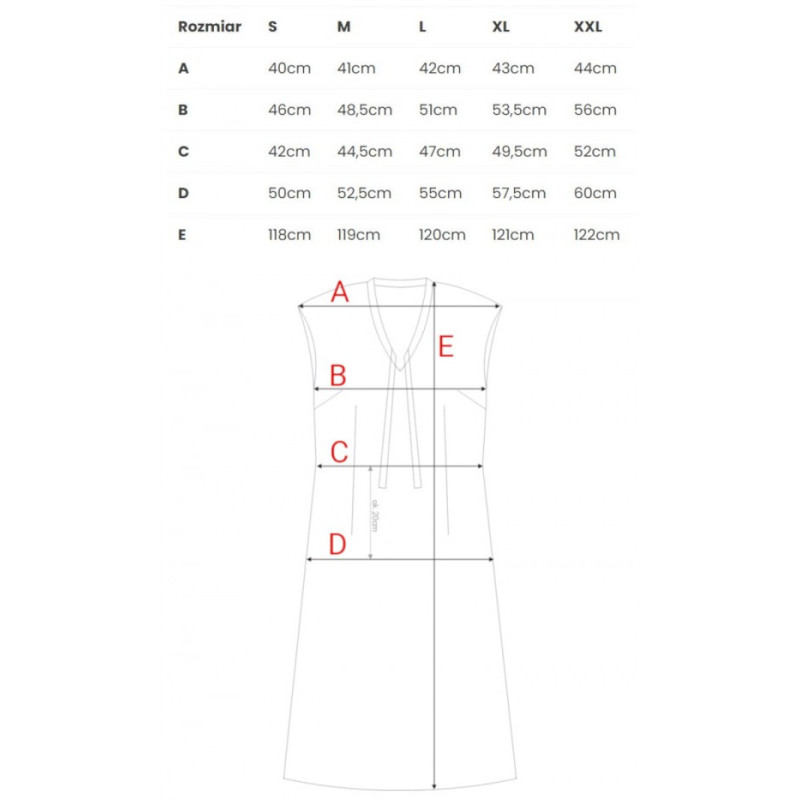 S410 Sukienka z wiązaniem w dekolcie - chabrowa