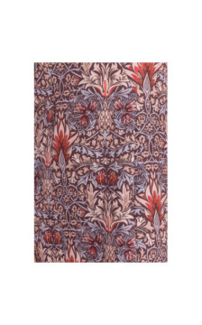 M877 Sukienka we wzór z szerokimi mankietami - model 2