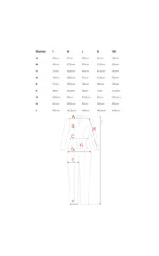 M878 Kombinezon z baskinką - beżowy