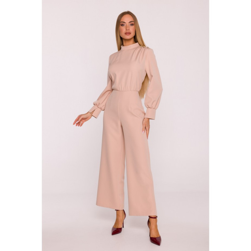 M879 Kombinezon ze stójką - beżowy