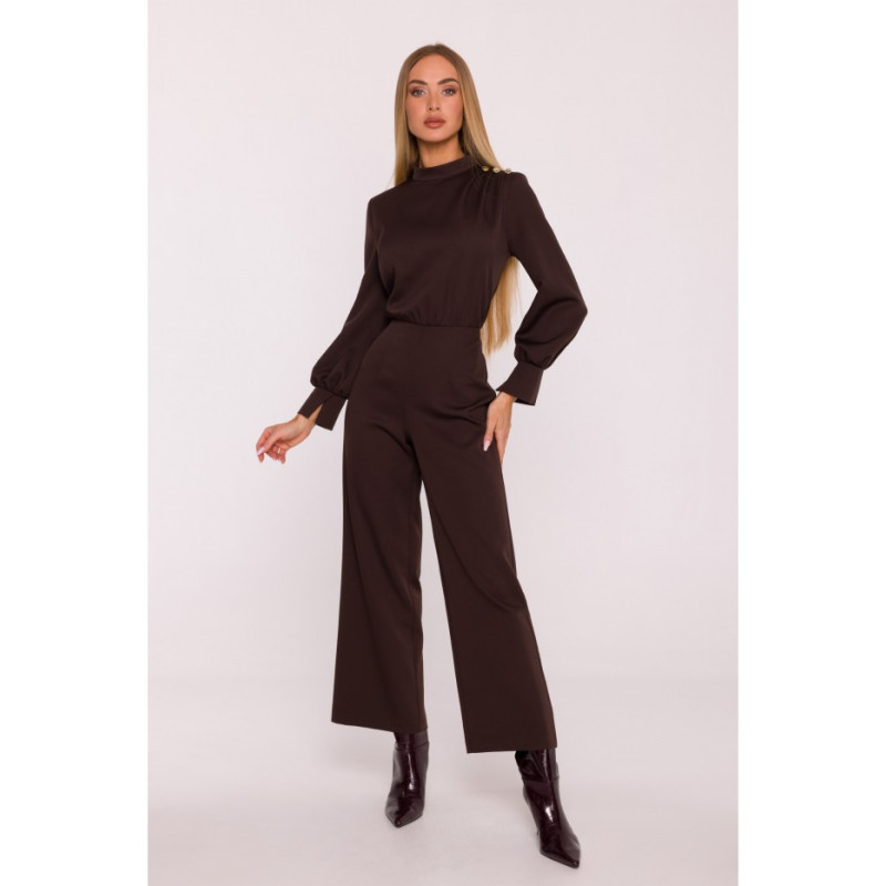 M879 Kombinezon ze stójką - brązowy